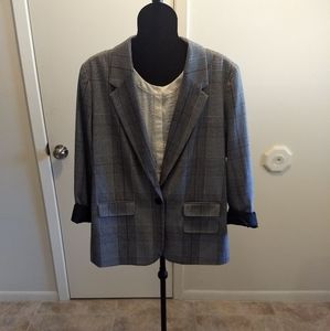 A New Day Plaid Blazer